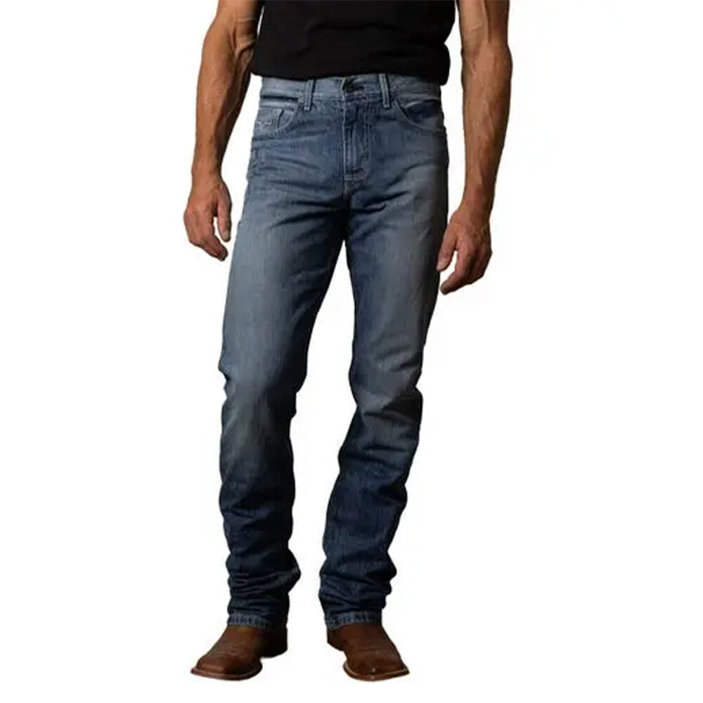 image of Men's James Mid-Low Rise Boot Cut Jeans