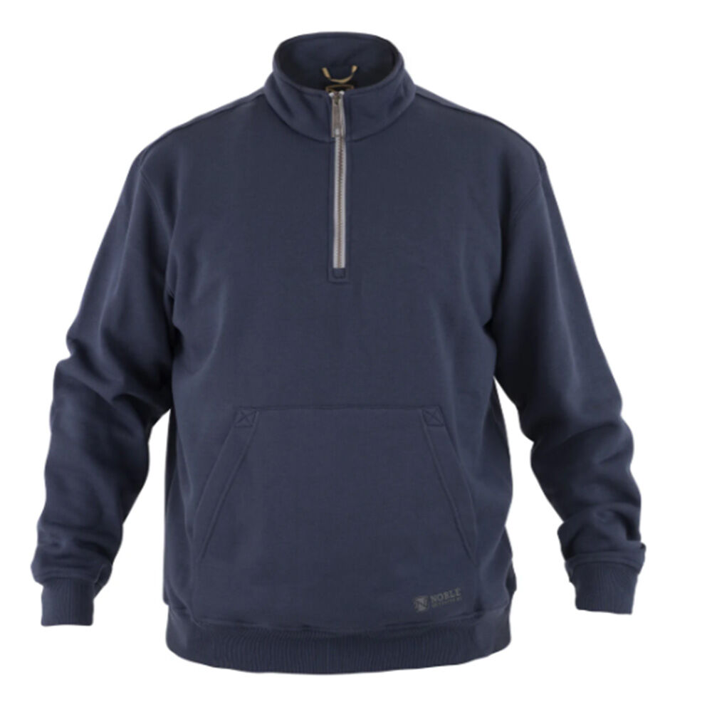 image of Men's Flex Quarter Zip Pullover- Navy