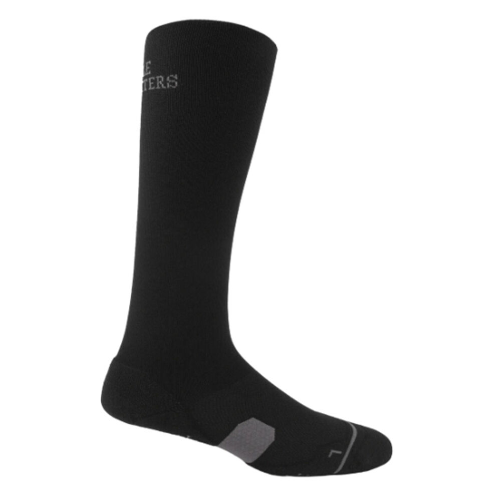 image of Perfect Fit Boot Sock Over the Calf- 2 Pack, Black