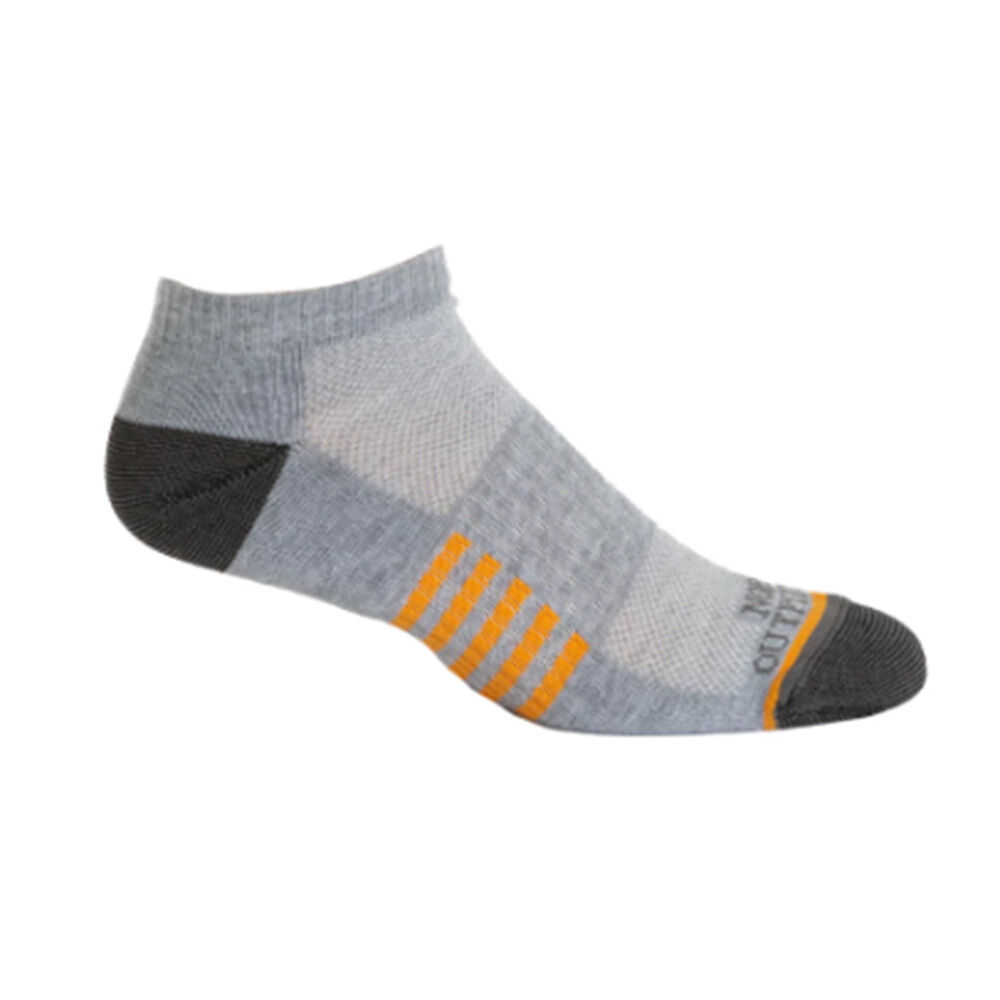 image of Men's Durable Ankle Sock- 3 Pack, Grey