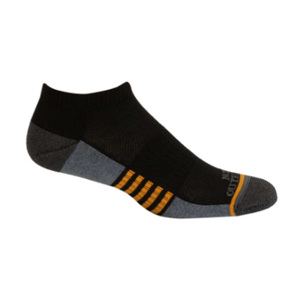 image of Men's Durable Ankle Sock- 3 Pack, Black