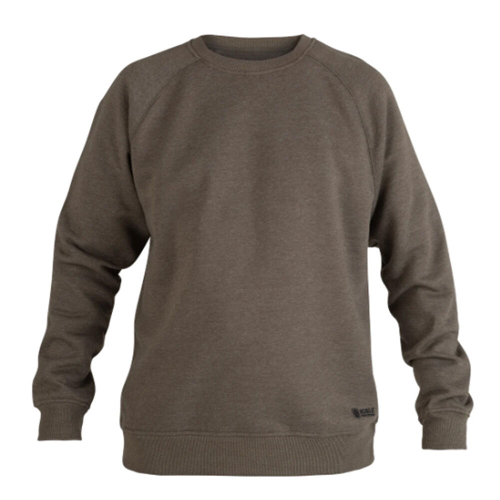 image of Men's Flex Crew Sweater- Tundra Heather