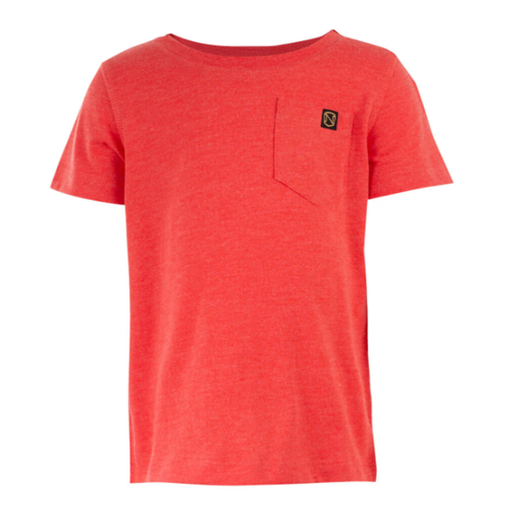 image of Toddler's Best Darn Short Sleeve Pocket Tee- Candy Red Heather