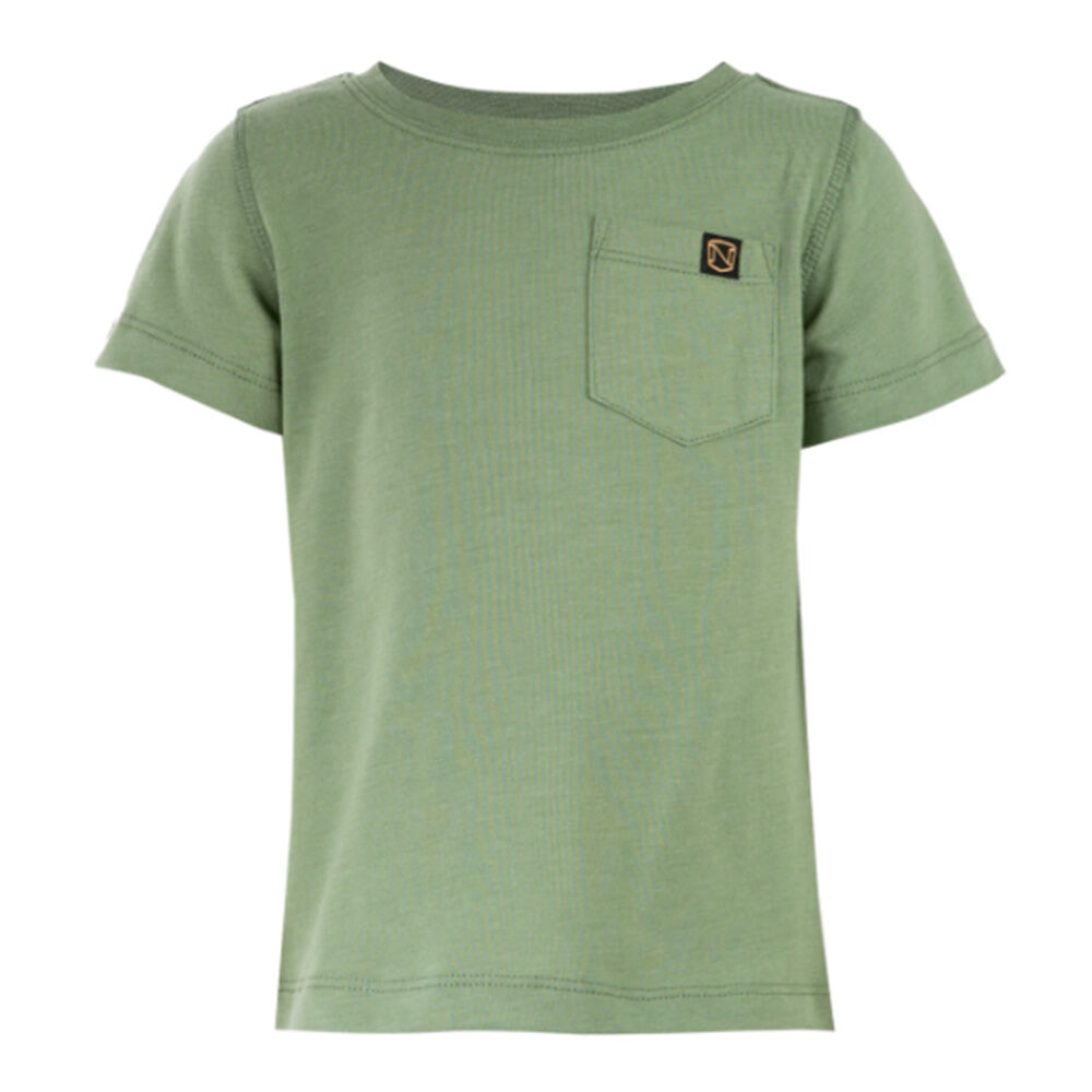 image of Kid's Best Darn Short Sleeve Pocket Tee- Loden Heather