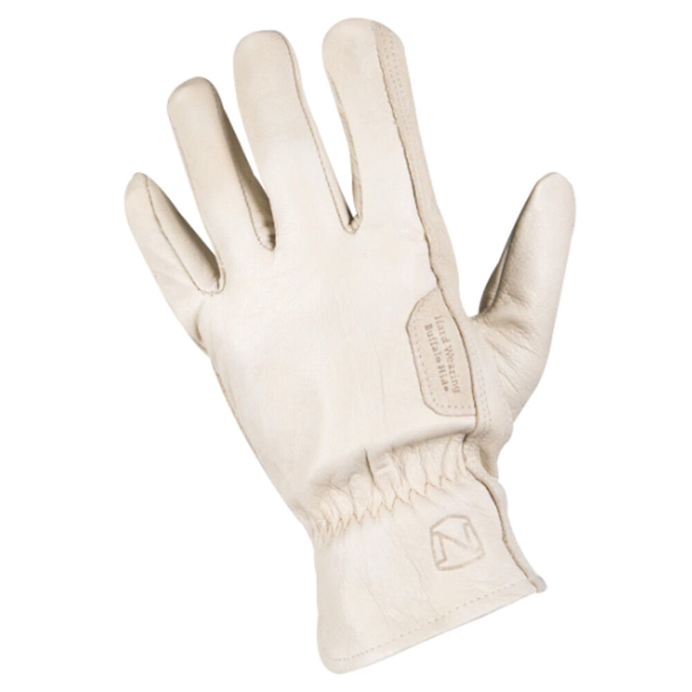 image of Men's Leather Work Glove- Buffalo, Cream