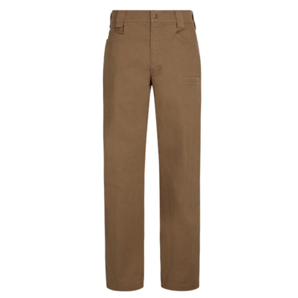 image of Men's FullFlexx HD Hammer Drill Canvas Work Pant- Tobacco