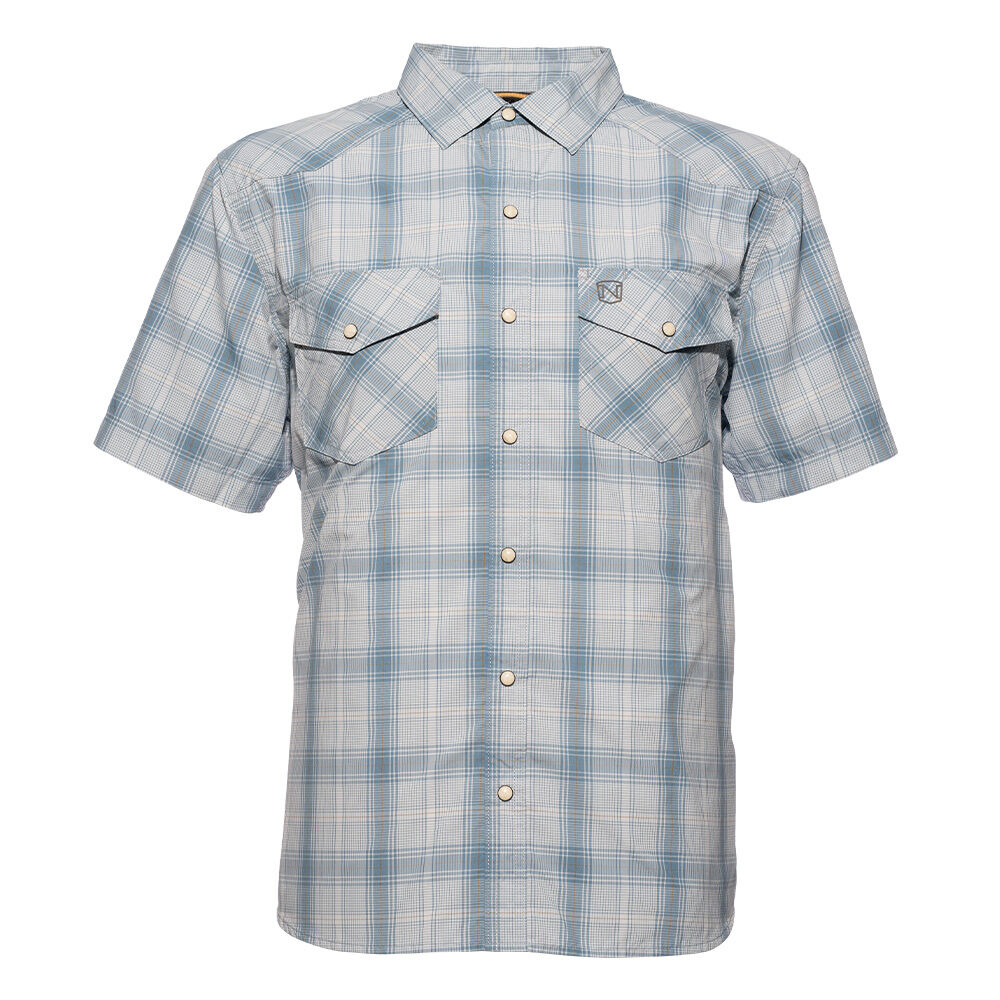 image of Men's FullFlexx Cool Flow Western Snap Short Sleeve Shirt