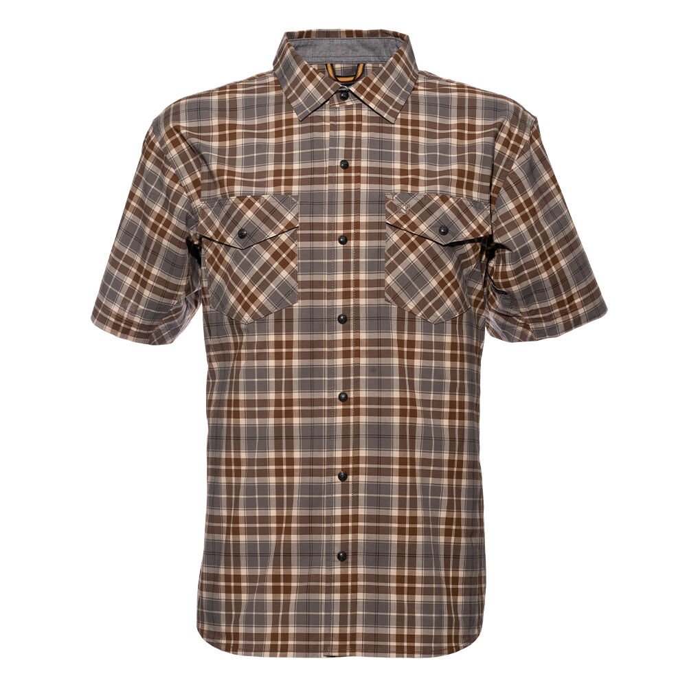 image of Men's Full Flexx Short Sleeve Snap Front Shirt