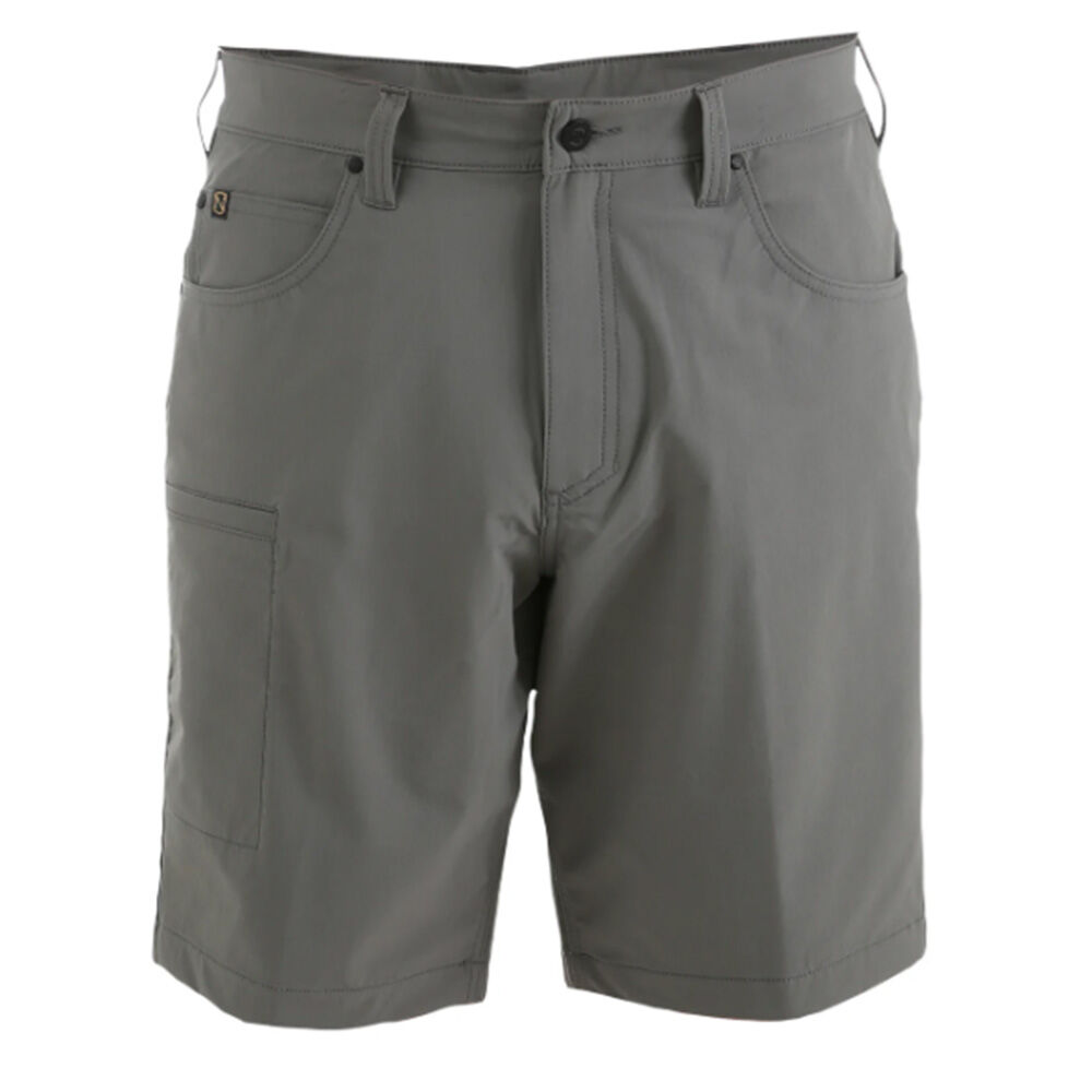 image of Men's FullFlexx Performance Stretch 6 Pocket Work Short- Granite
