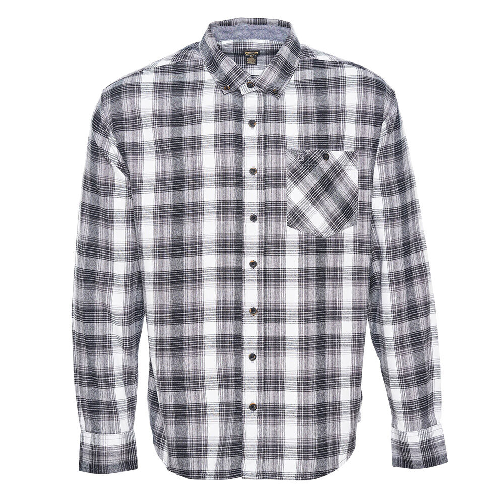 image of Men's Flannel Long Sleeve Button Shirt
