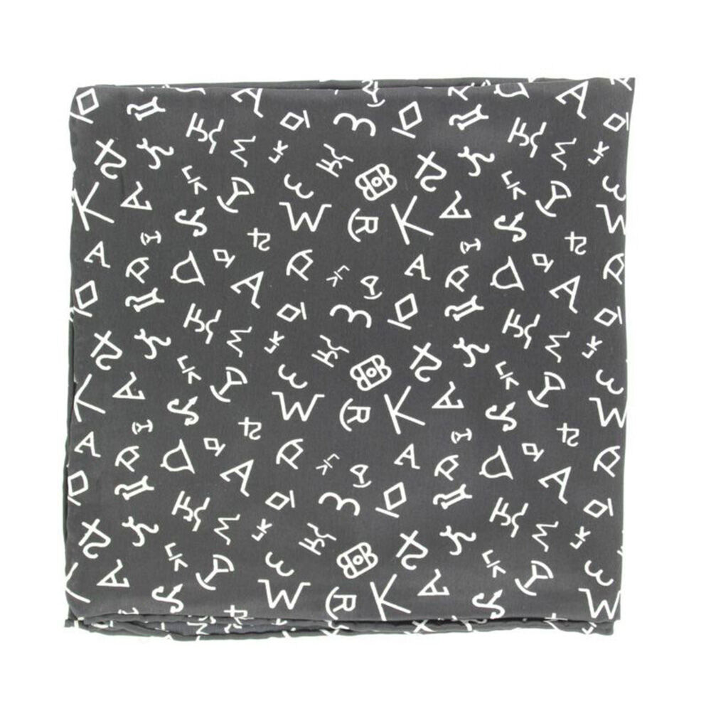 image of Men's Silk Brands Wild Rag, Black