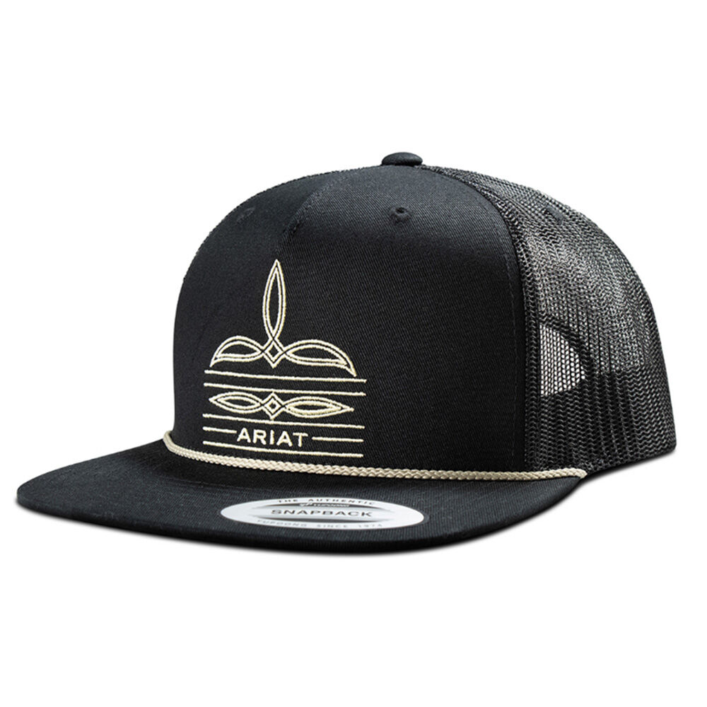 image of Men's Toe Boot Stitch Snapback Baseball Cap