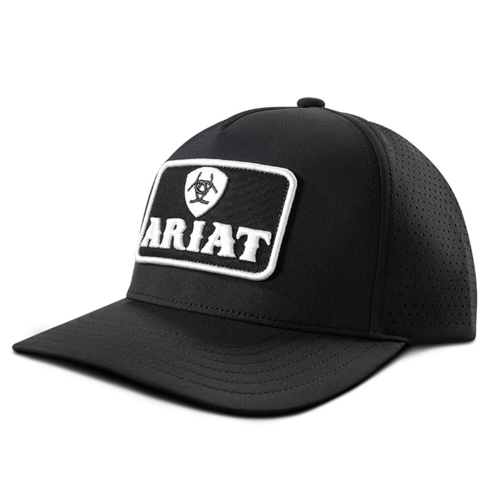 image of Men's Embroidered Logo Patch Snapback Baseball Cap