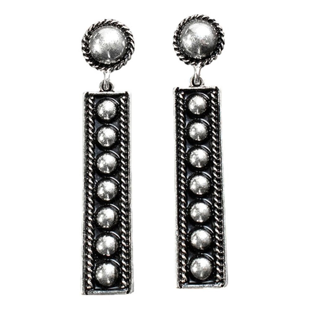image of Women's Studded Bar Earrings