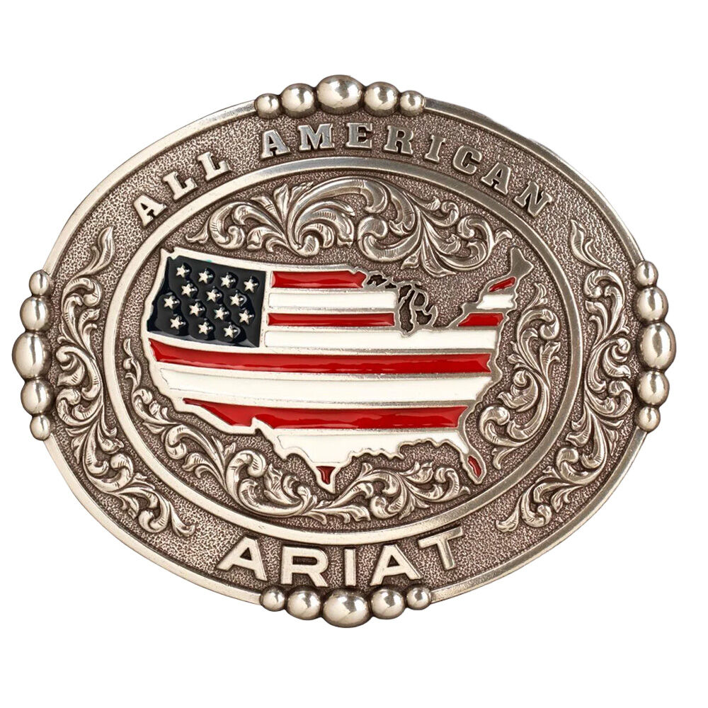 image of Men's All American Oval Belt Buckle