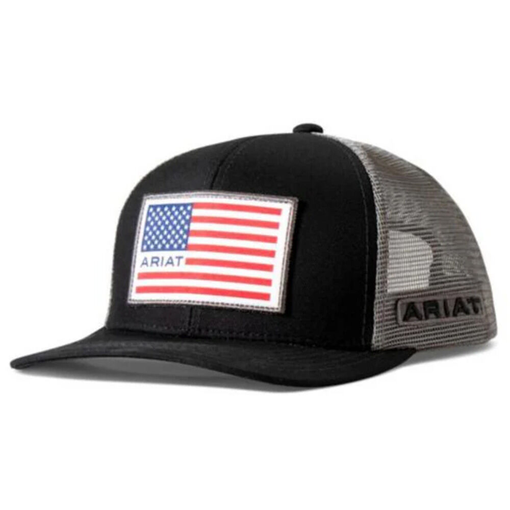 image of Men's American Flag Patch Cap
