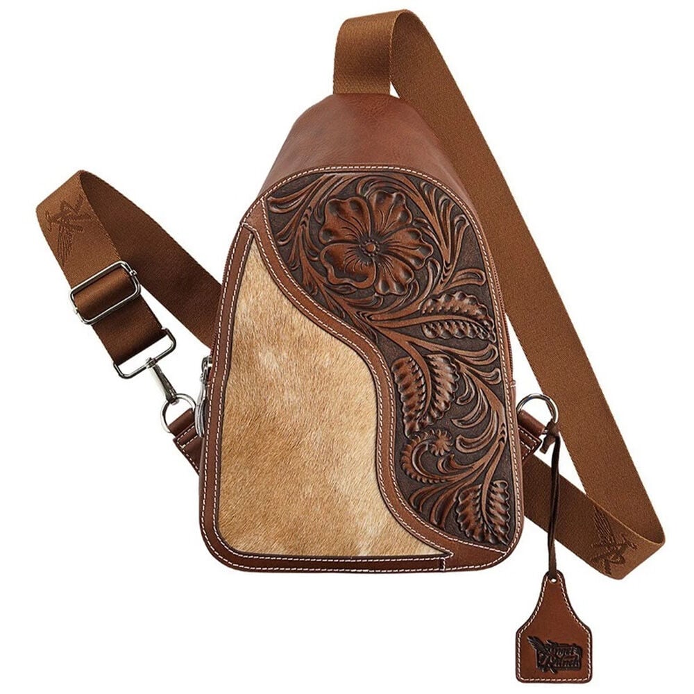 image of Women's Bea Embossed Sling Handbag
