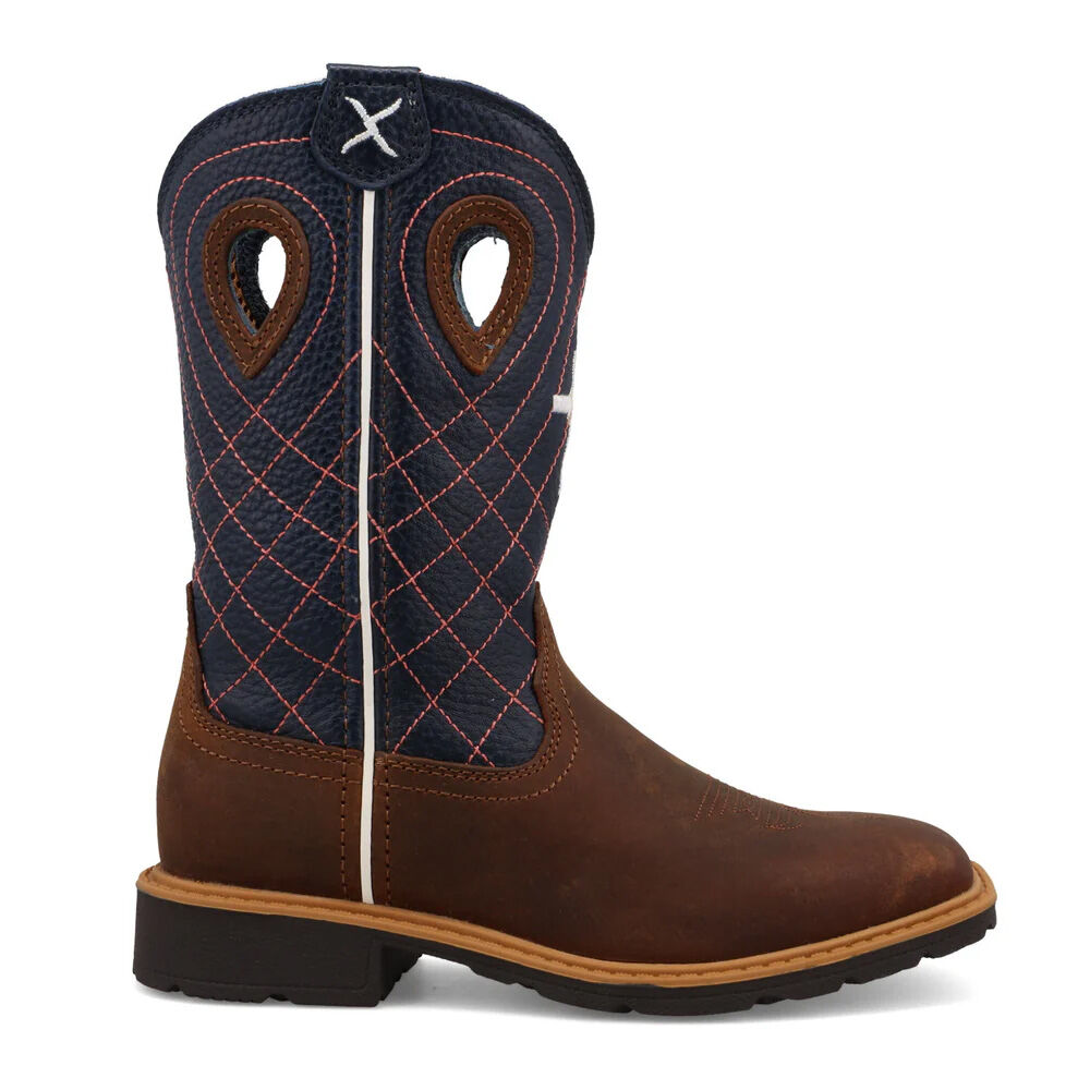 image of Kids' 9 in Cowboy Square Toe Western Boot