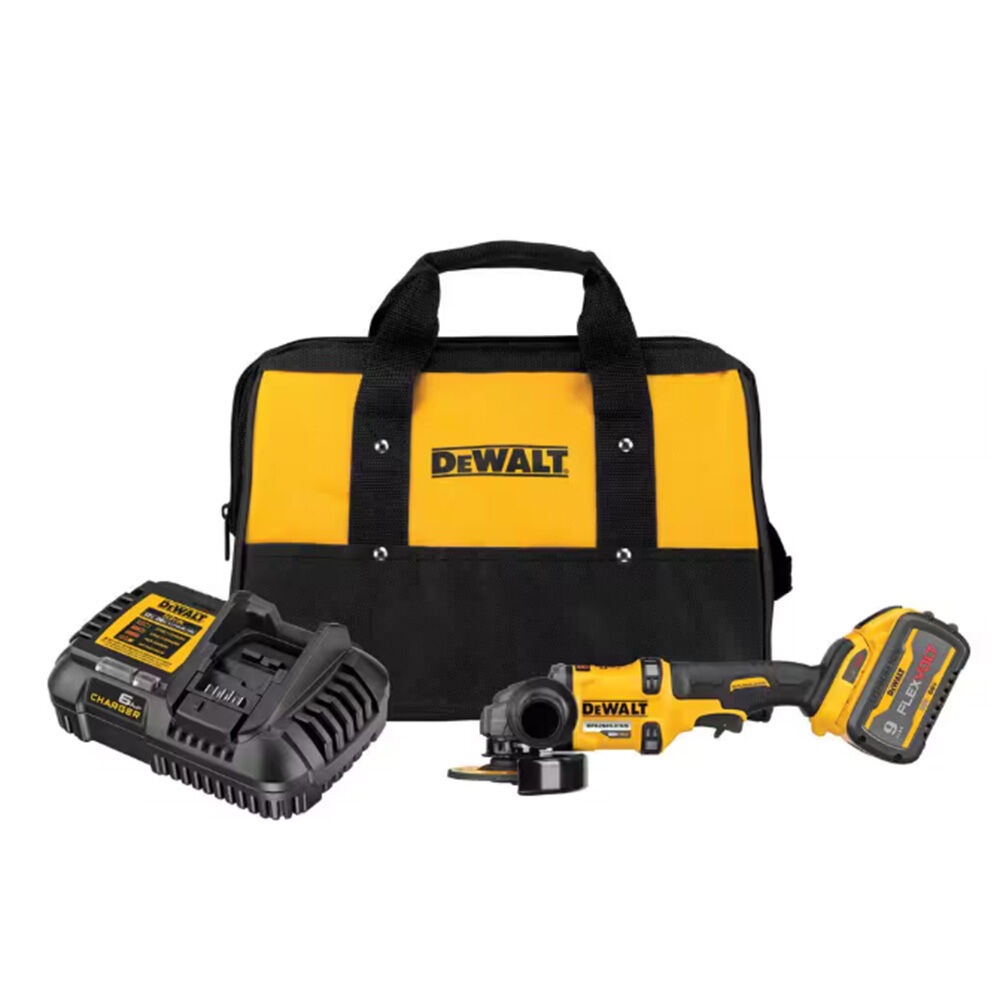 image of 4 1/2 in-6 in 60V MAX Cordless Brushless Small Angle Grinder and FLEXVOLT 9 Ah Battery
