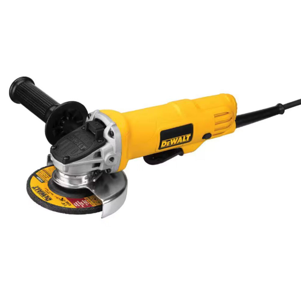 image of 4 1/2 in 7.5 Amp Corded Paddle Switch Small Angle Grinder