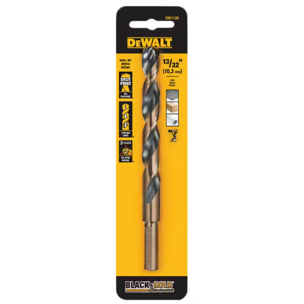 image of 13/32 in Black Oxide Split Point Drill Bit
