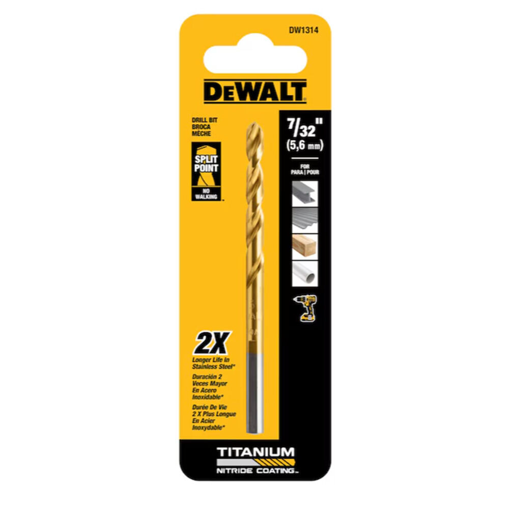 image of 7/32 in Titanium Twist Drill Bit
