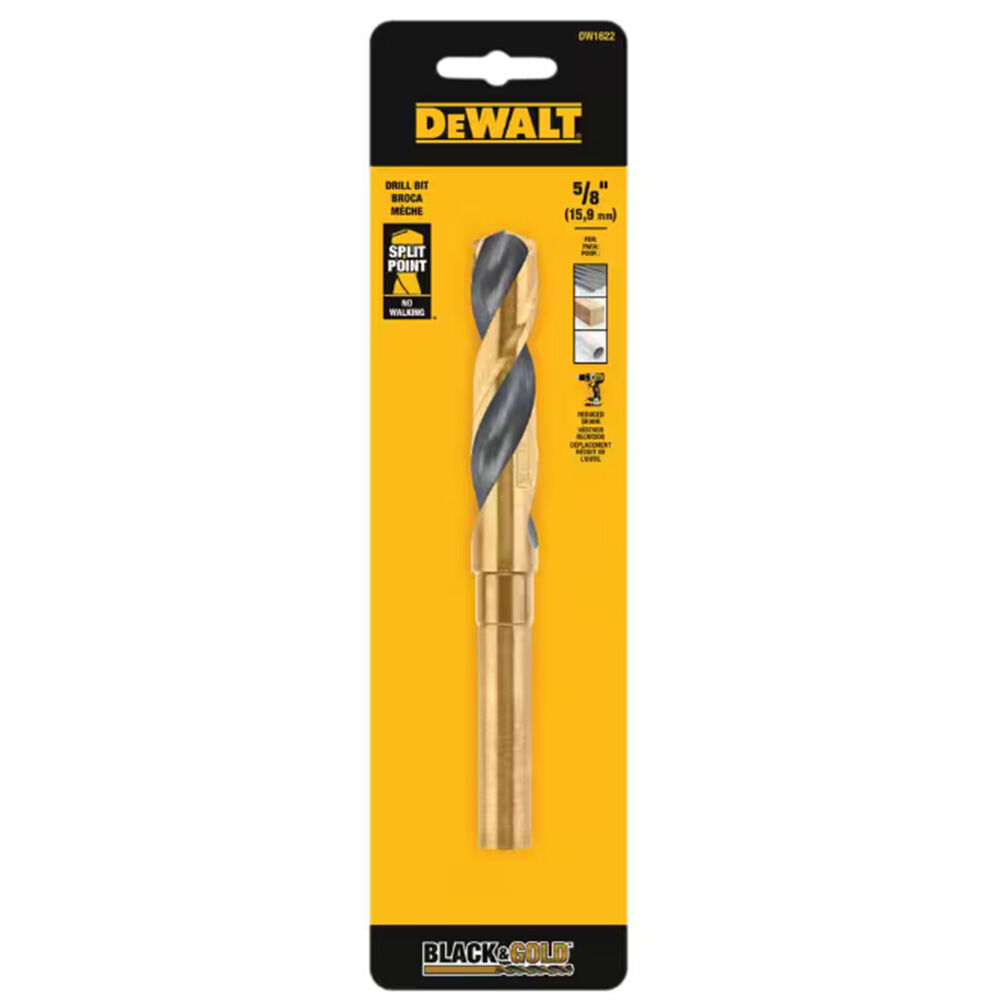 image of 5/8 in Black and Gold Drill Bit