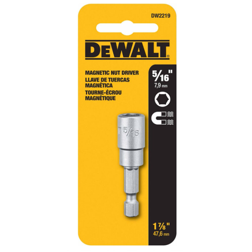 image of 5/16 in x 1 7/8 in Magnetic Nut Driver Bit