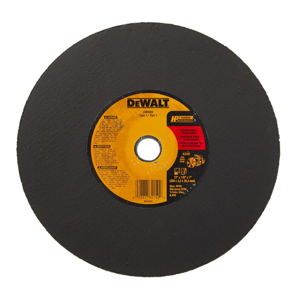 image of 12 in x 1/8 in x 1 in Metal Cutting Wheel
