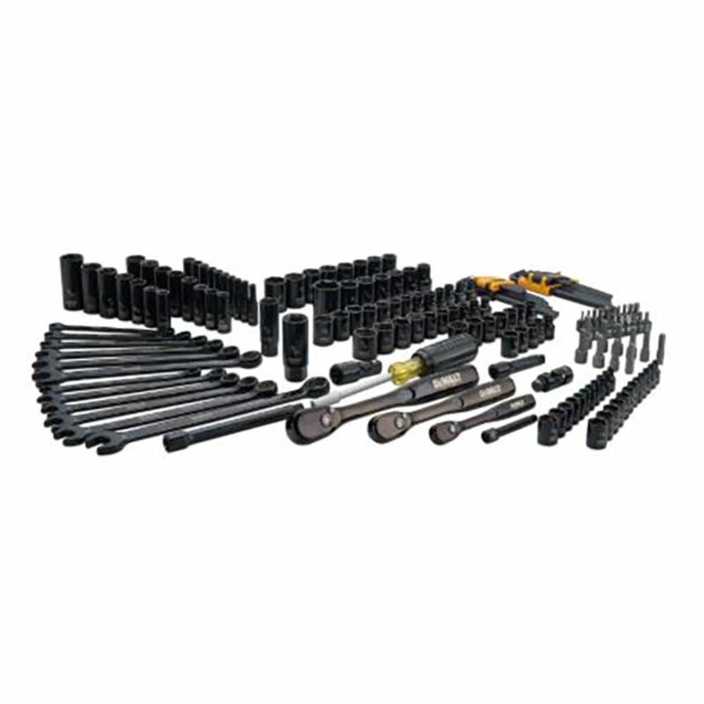 image of Black Chrome Mechanics Tool Set, 181 pc