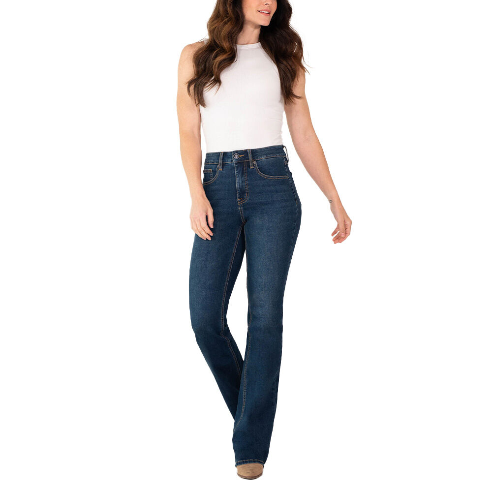 image of Women's Dark Vintage High Rise Bootcut Sculpted Jean
