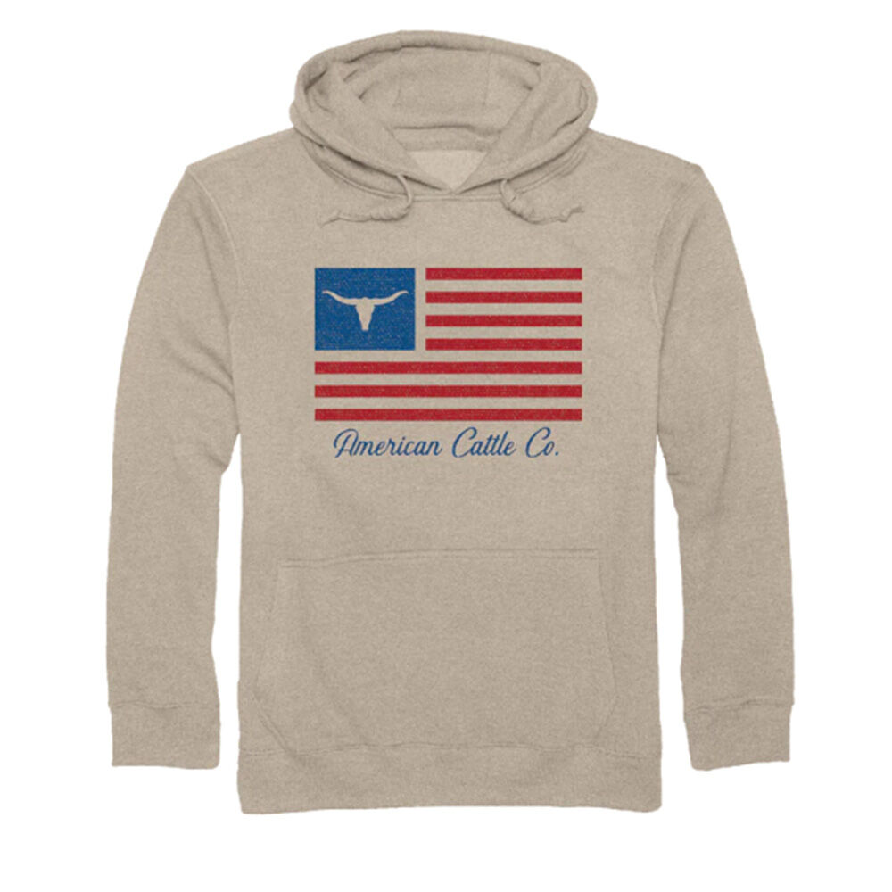 image of Men's Flag Pullover-Tan