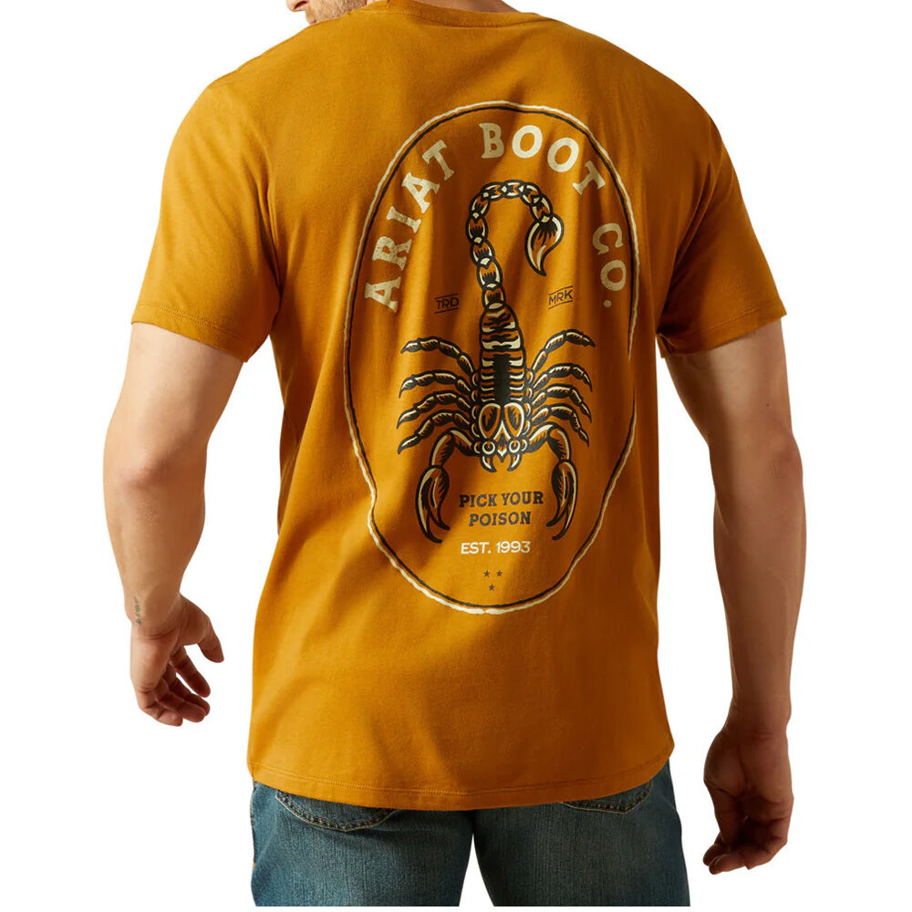 image of Men's Scorpion Seal Graphic Short Sleeve T-Shirt