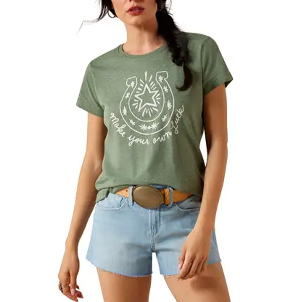 image of Women's Make Your Own Luck Short Sleeve T-Shirt
