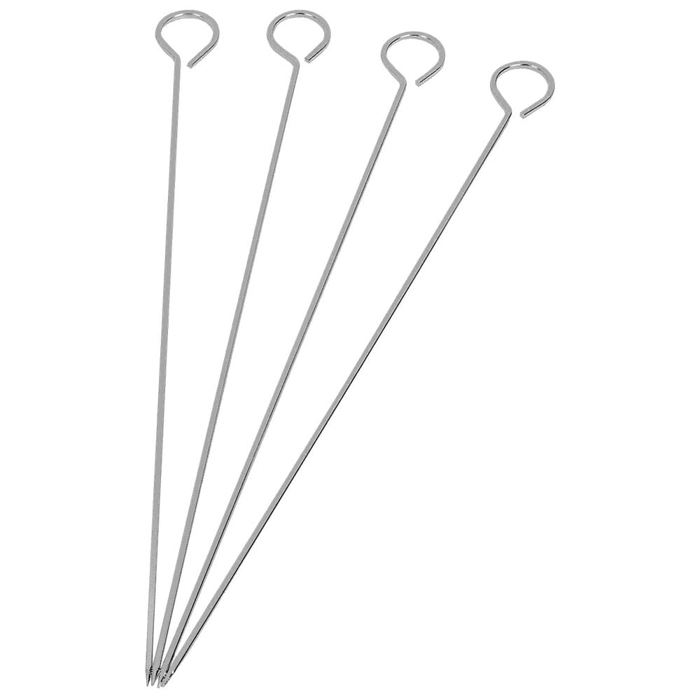 image of Metal Skewers, 15 in, 4 pack