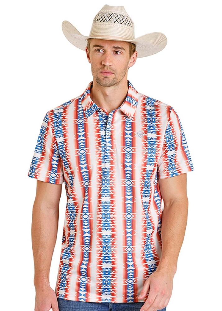 image of Men's Short Sleeve Button Down Shirt, Natural