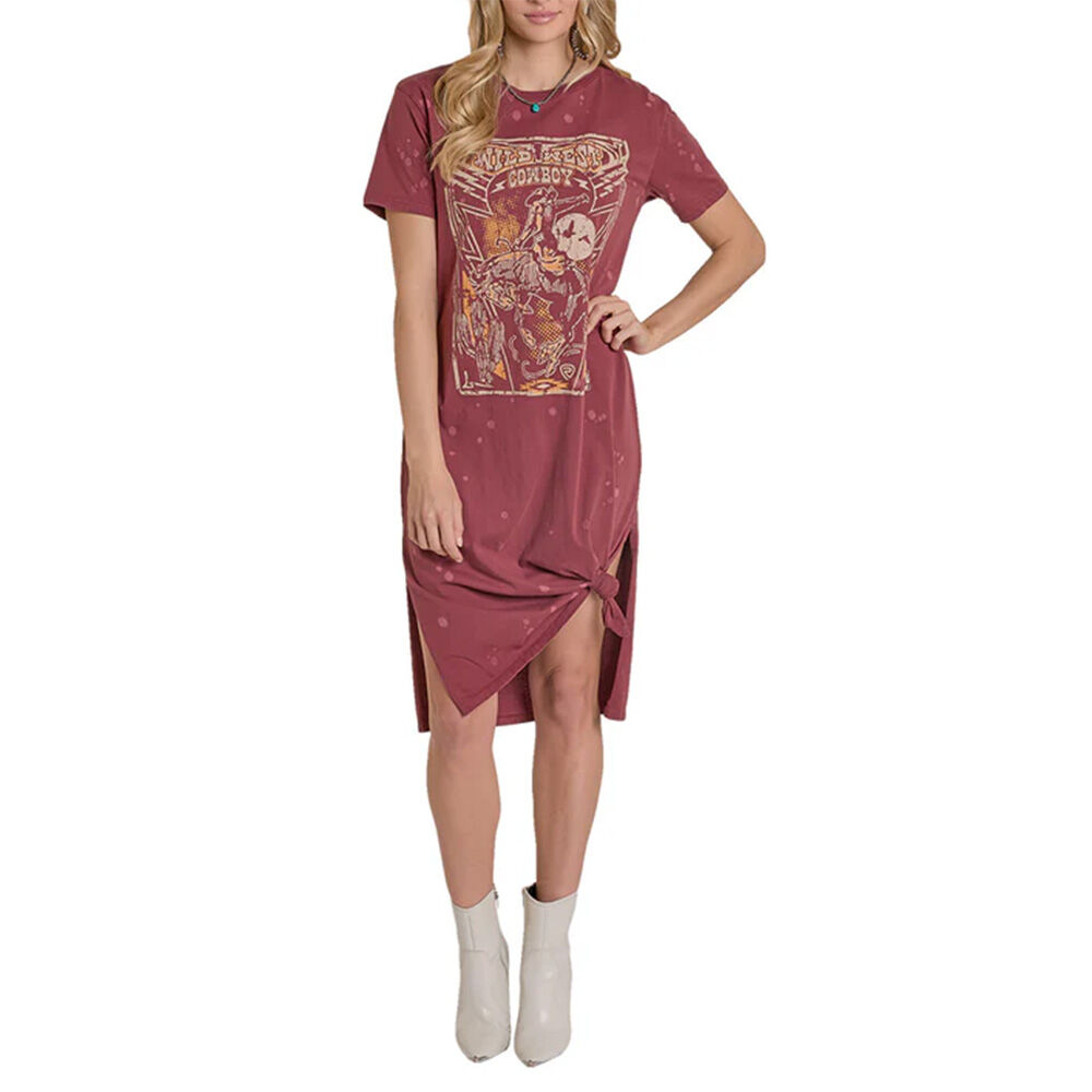image of Women's Midi Tee Shirt Dress