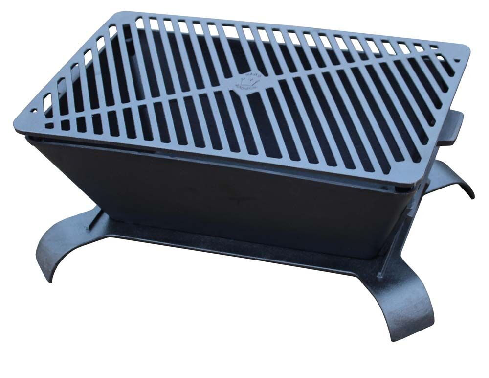 image of Cast Iron Charcoal Grill