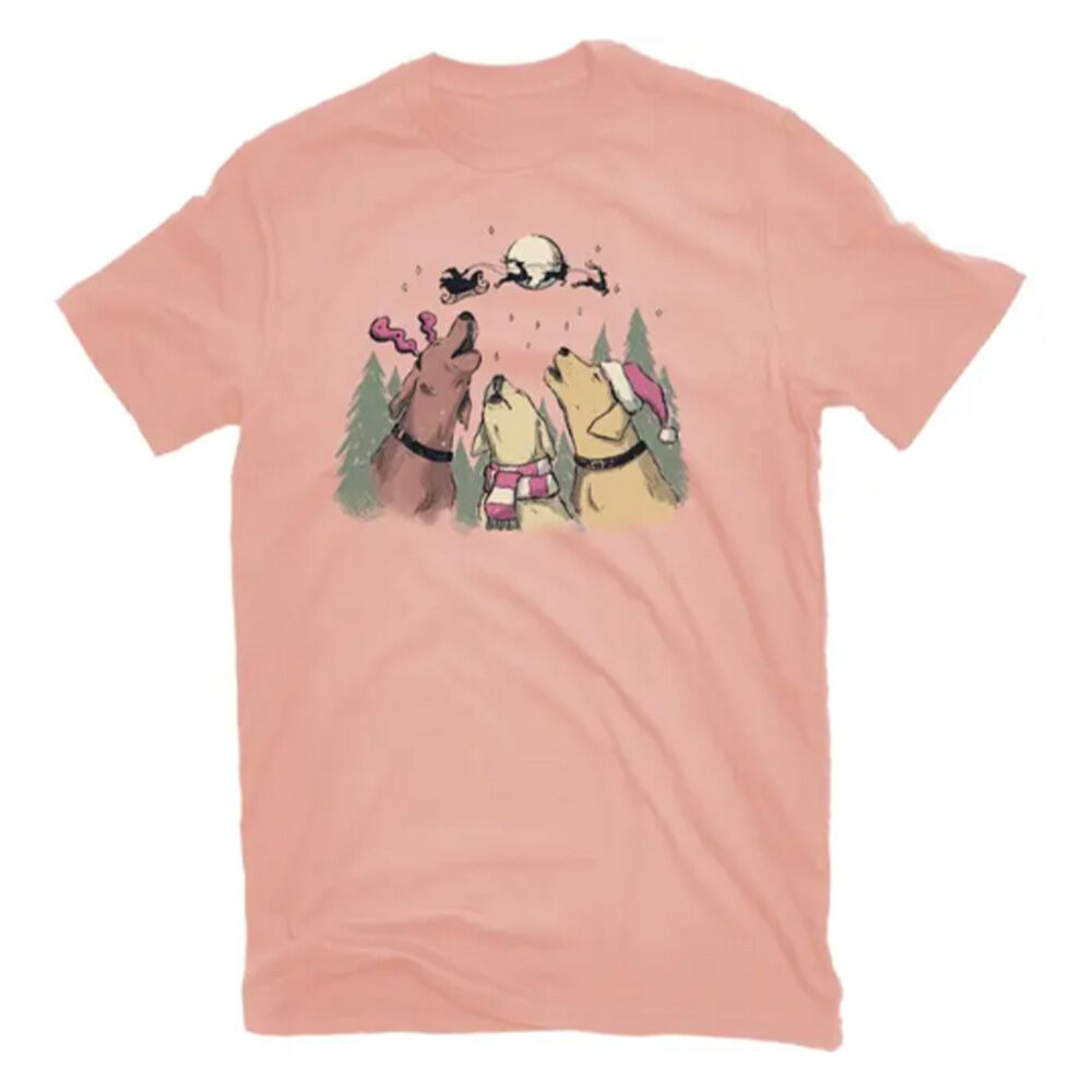 image of Women's Howling Dogs Holiday T-Shirt