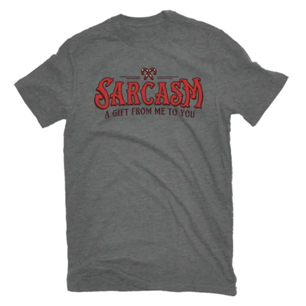 image of Men's Sarcasm Holiday T-Shirt
