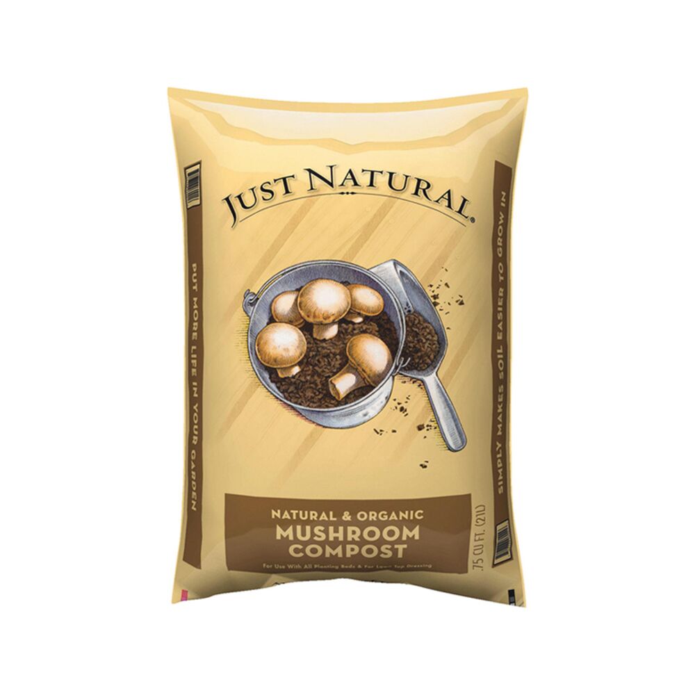 image of Just Natural Organic Mushroom Compost, 40 lb