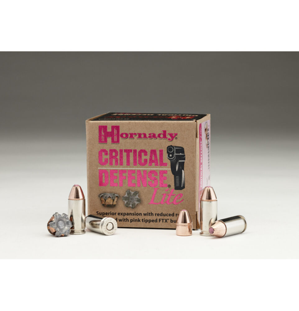 image of 9mm Luger 100 gr FTX® Critical Defense® Lite, 25 ct