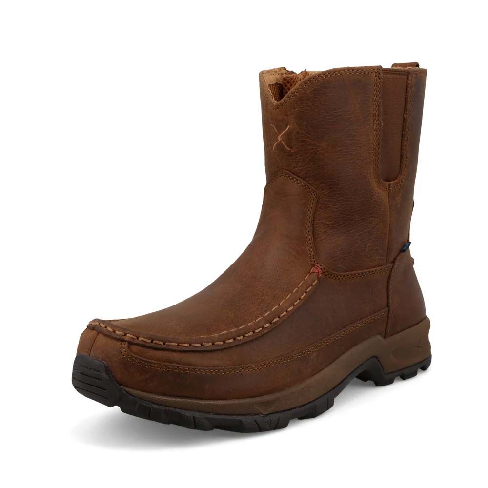 image of Men's 8" Pull On Hiker Boot, Toffee