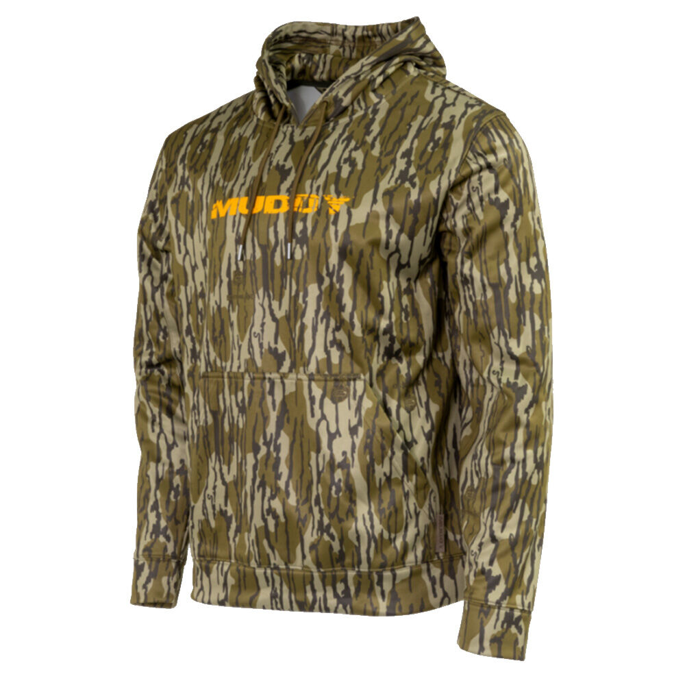 image of Men's TRX Performance Hoodie- Bottomland Camo
