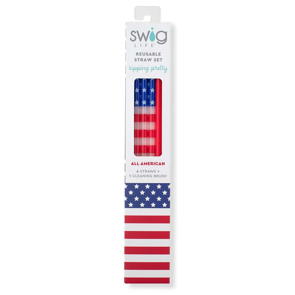 image of All American Reusable Straw Set