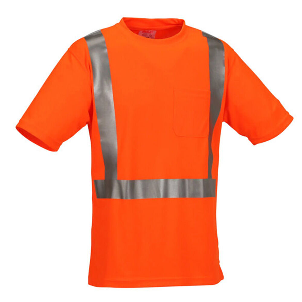 image of Job Sight Hi-Vis Short Sleeve Safety Shirt