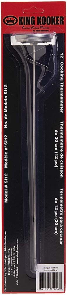 image of Deep Frying Thermometer, 12 in