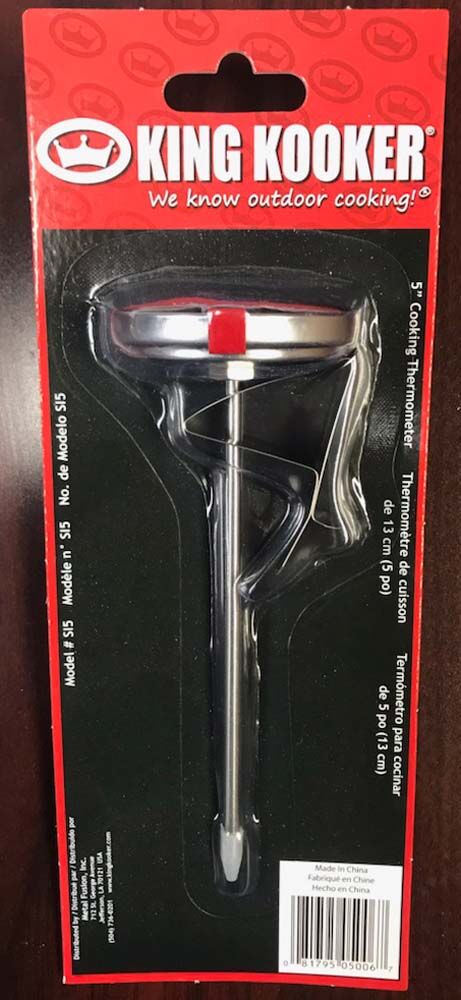 image of Deep Frying Thermometer, 5 in