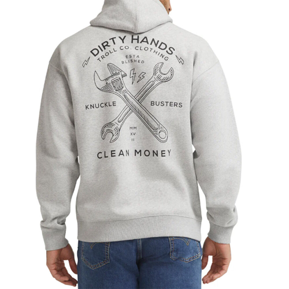 image of Men's DHCM Twisting Wrenches Hoodie- Nickel