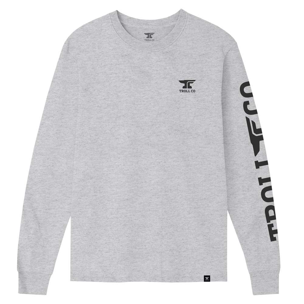 image of Men's Anvil Locked Long Sleeve, Gray Heather